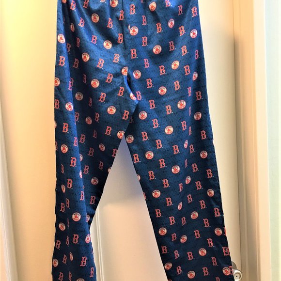 BASEBALL SEASON IS HERE!!  RED SOX lounge/pajama pants, SMALL, New W/O Tags - Picture 2 of 3